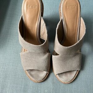 Ugg suede sandals